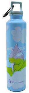 Fill Your Own Twelve Days of ecoChristmas BPA-free stainless steel water bottles