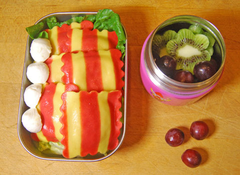 Day 6 of Healthy Litterless Lunches: Butternut Squash Ravoli Day 6 of Healthy Litterless Lunches: Butternut Squash Ravoli