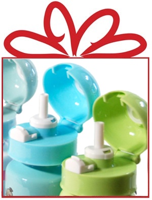 7th Day of ecoChristmas - eco friendly stainless steel water bottles for kids Fill Your Own Twelve Days of ecoChristmas - eco friendly stainless steel water bottles for kids